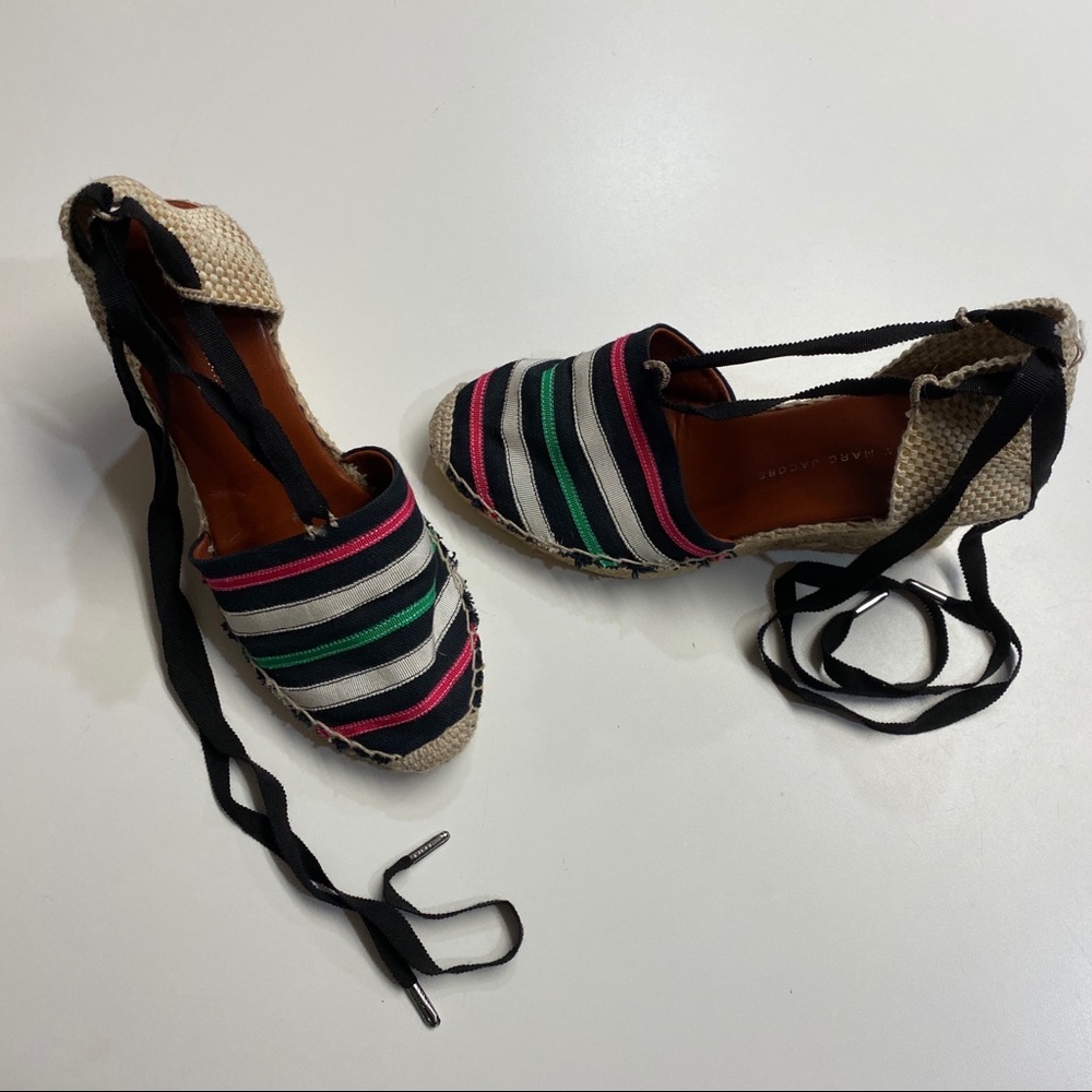 Marc by Marc Jacobs Lace-Up Wedge Espadrilles - Picture 2 of 8